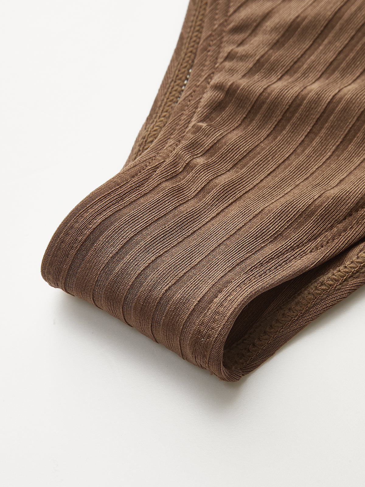 Fırfırlı Detaylı Kaburga Bikini Takımı