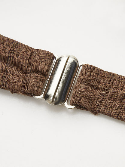 Fırfırlı Detaylı Kaburga Bikini Takımı