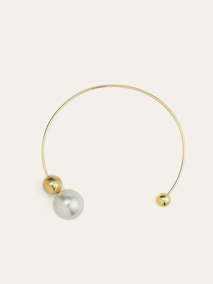 Asimetrik İnci Gerdanlık