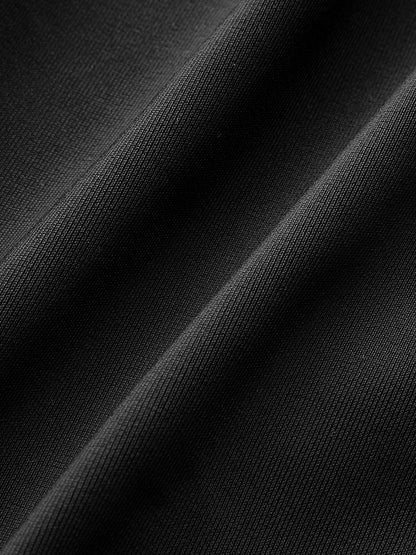 Derin V Yakalı Büzgülü Tek Parça Mayo