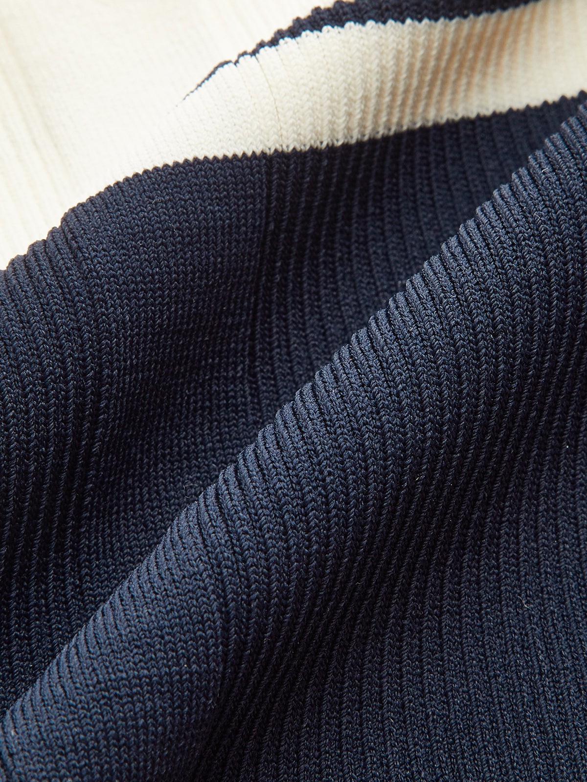 Kontrast Renkli Çizgili Örgü Üst