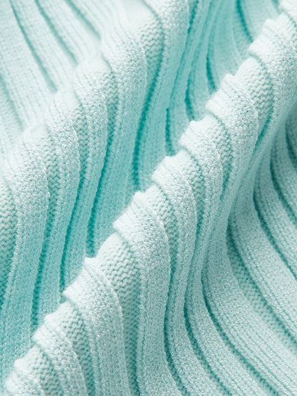 Kabartmalı Halter Örgü Üst