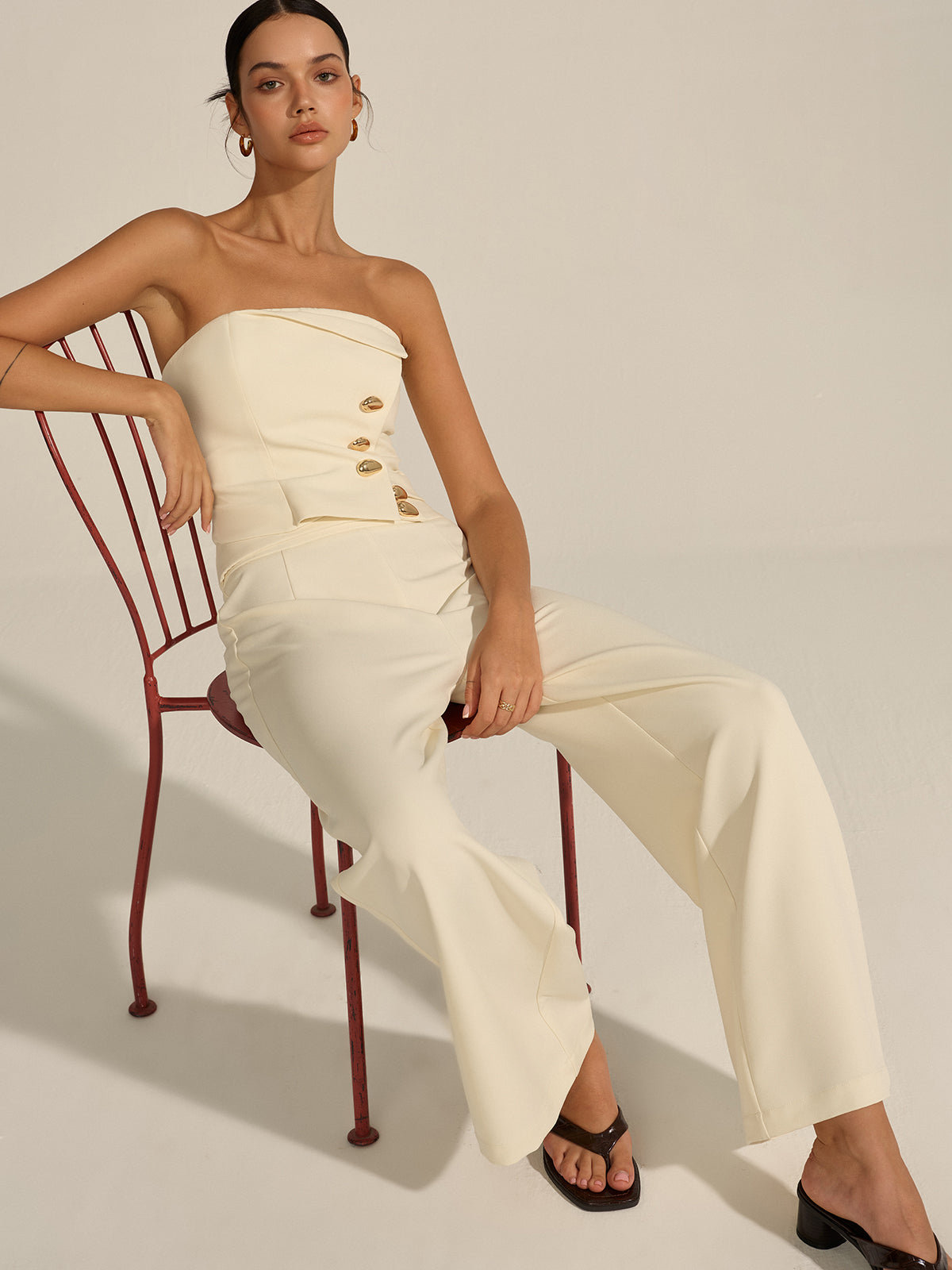 Metal Dekor Askısız Kırpılmış Üst