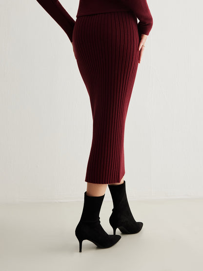 Arkası Açık Topuklu Süet Bilekte Bot