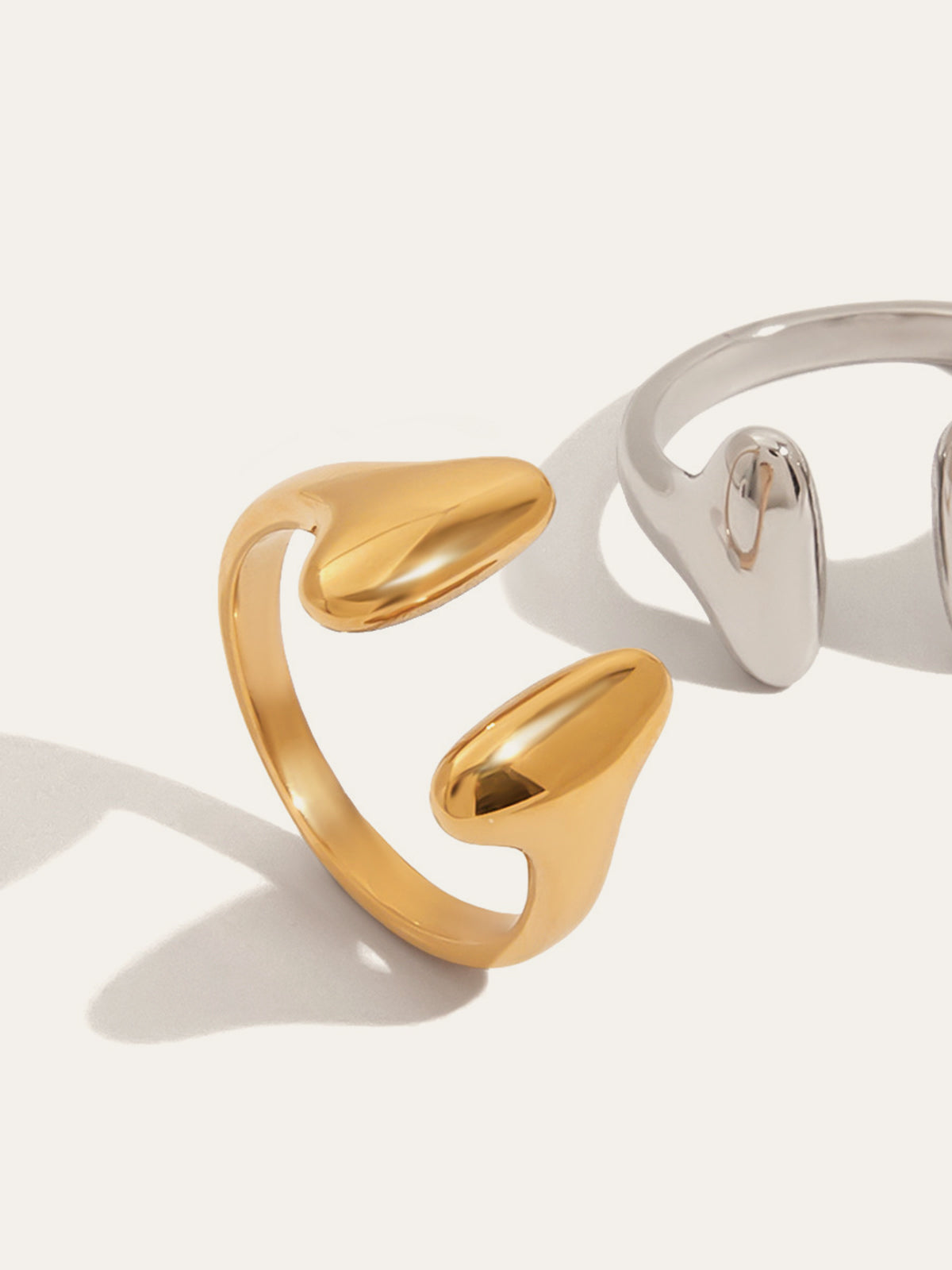 Heykelsi Açık Uçlu Yüzük