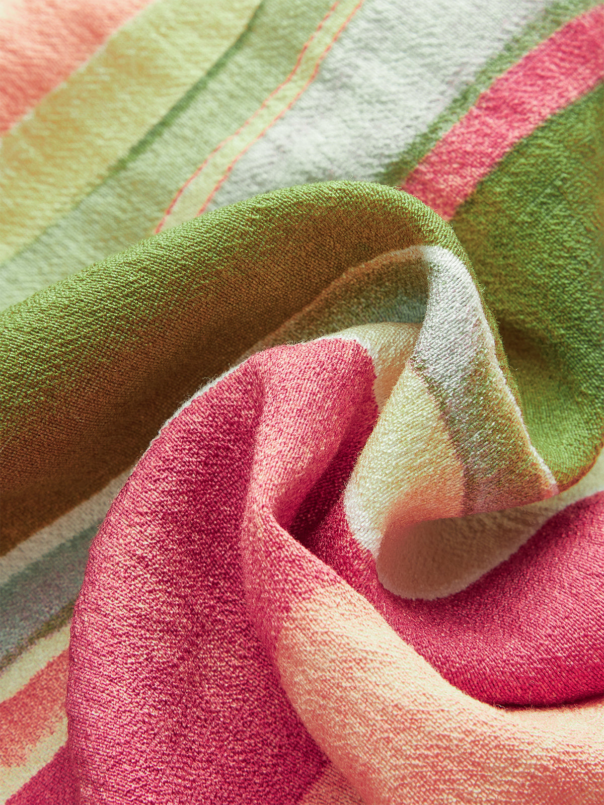 Renkli Çizgili Straplez Pamuklu Uzun Elbise