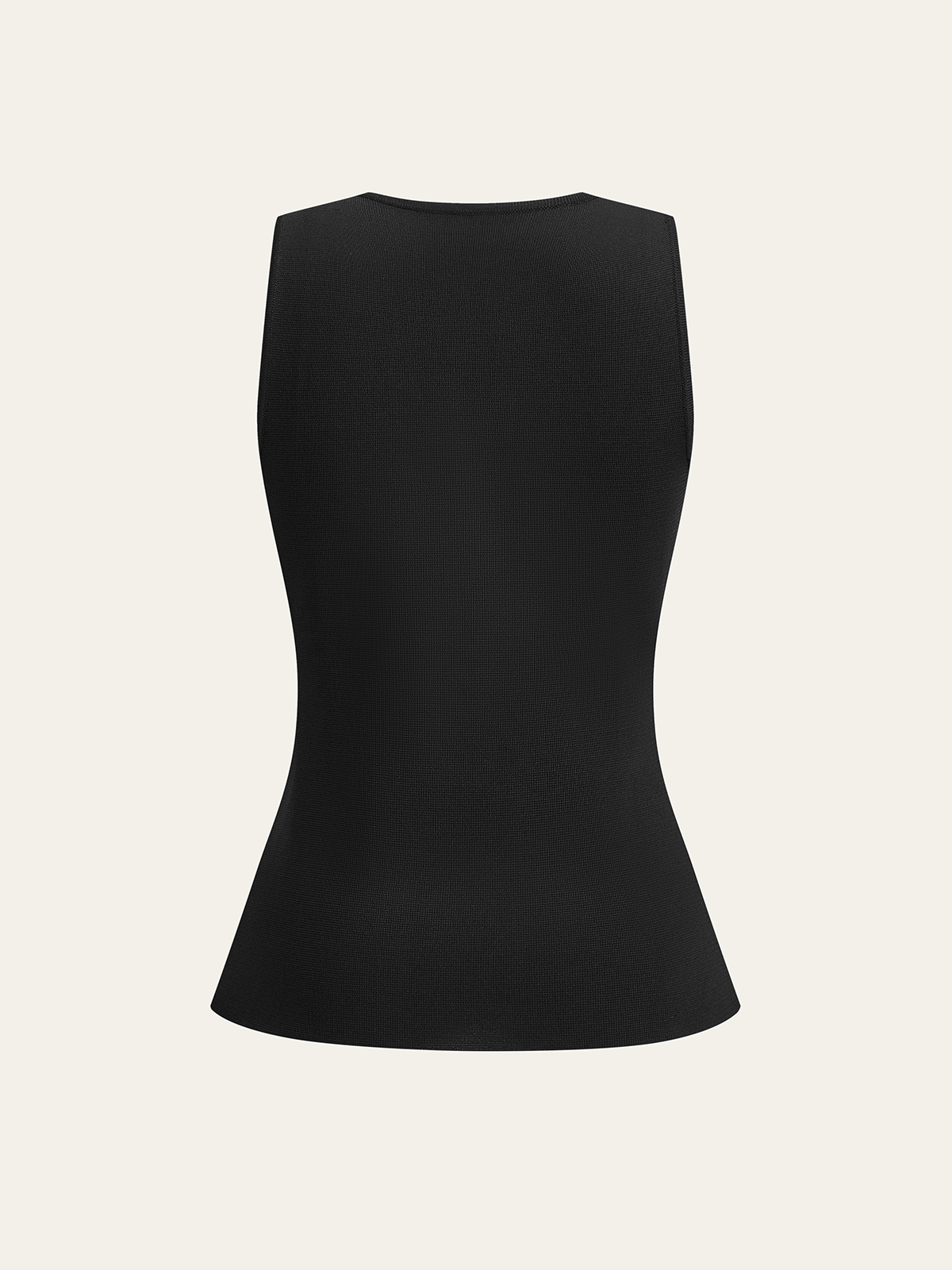 Metal Dekor Kolsuz V Yaka Yelek