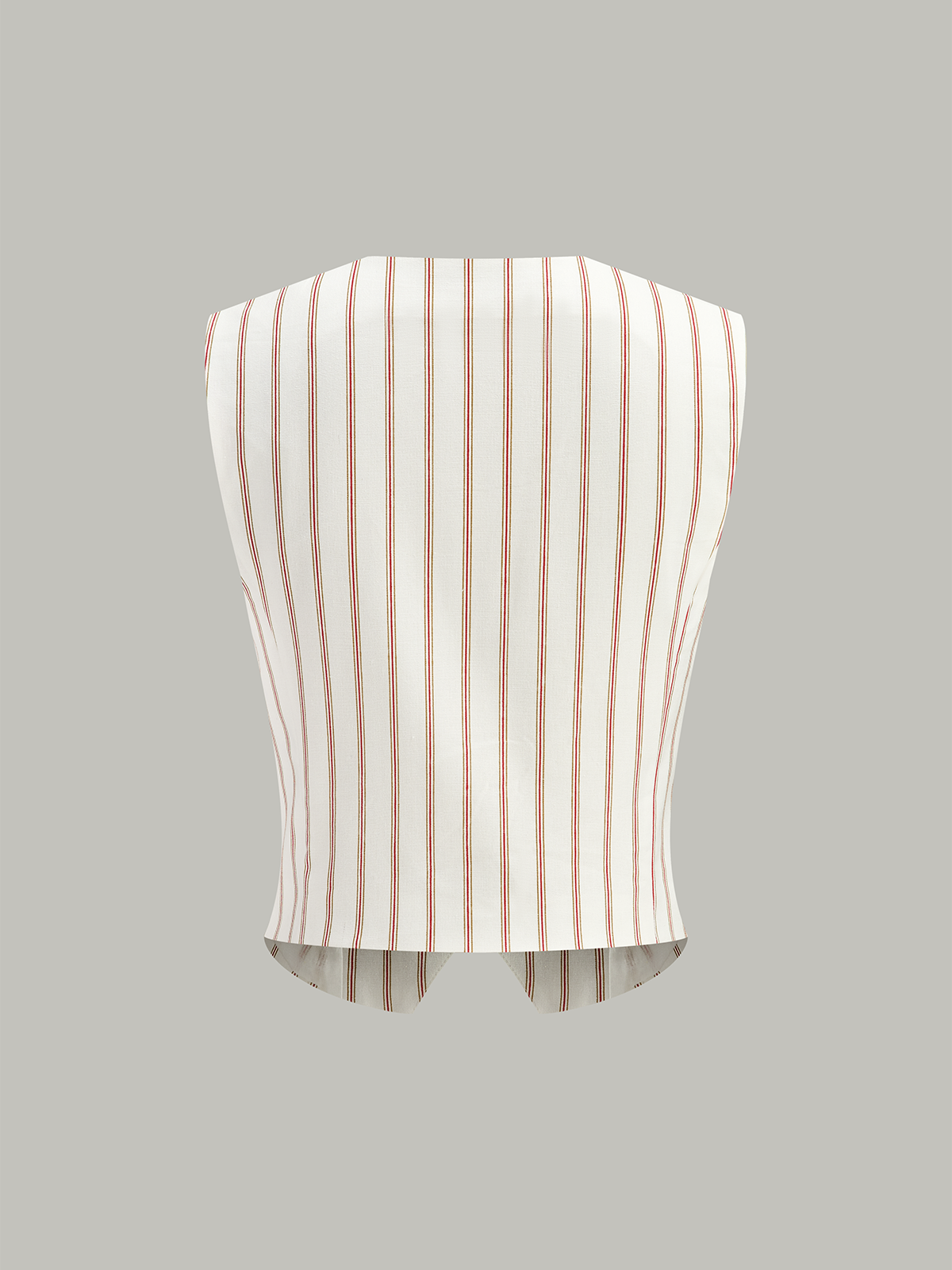 Kemerli Çizgili Şort Takımı