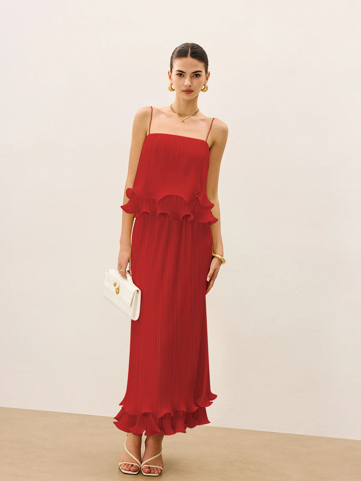 Kat Kat Volanlı Etek Takımı