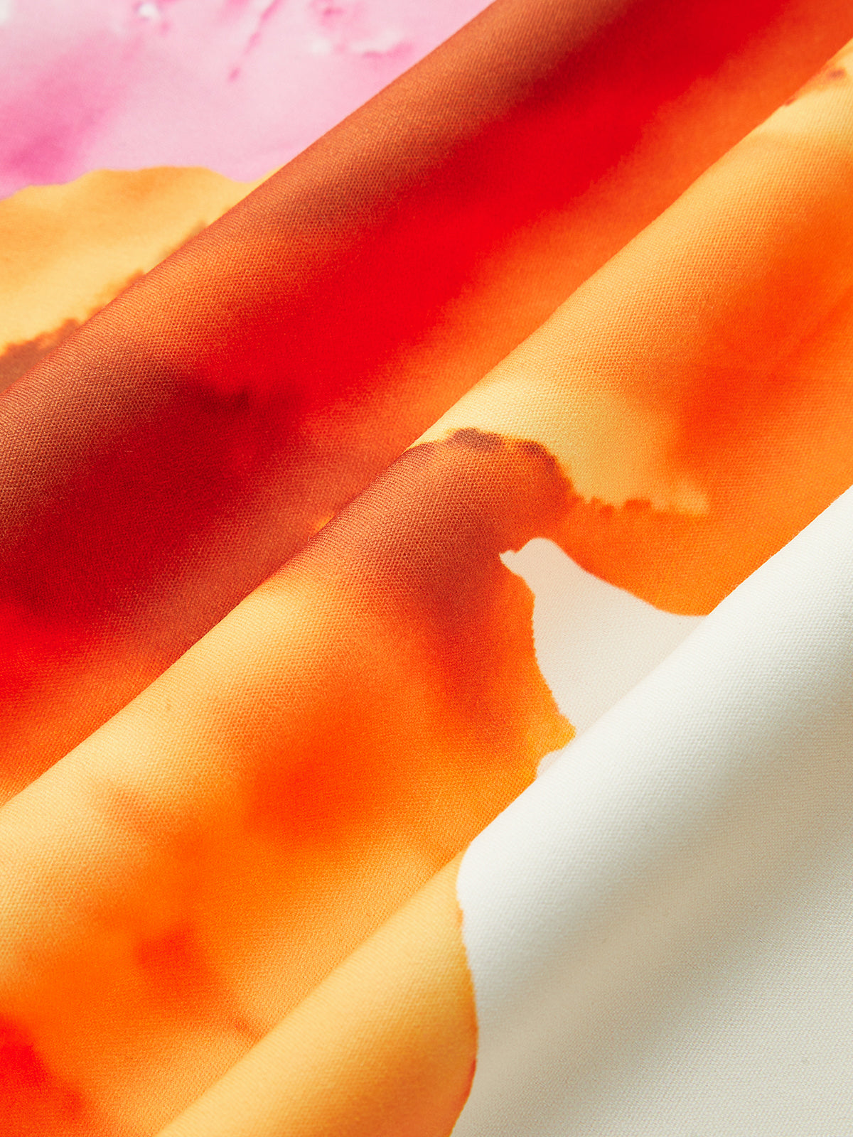 Asimetrik Tek Omuzlu Çiçek Desenli Uzun Elbise