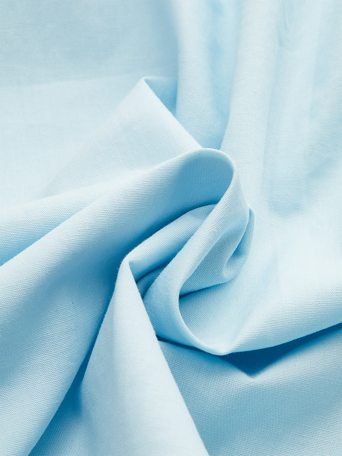 Pamuklu Büzgülü Yaka Mini Elbise