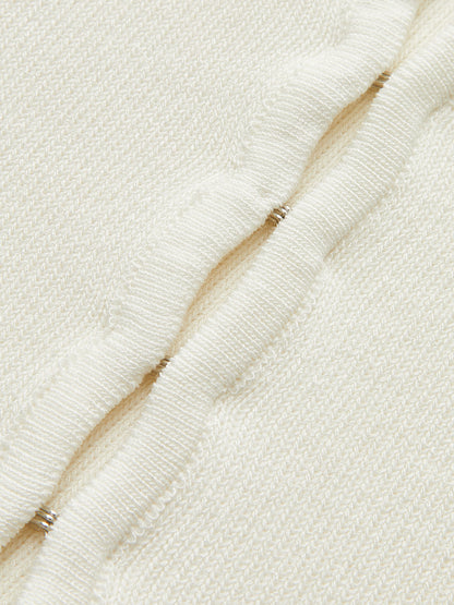 Kemerli V Yaka Örgü Hırka