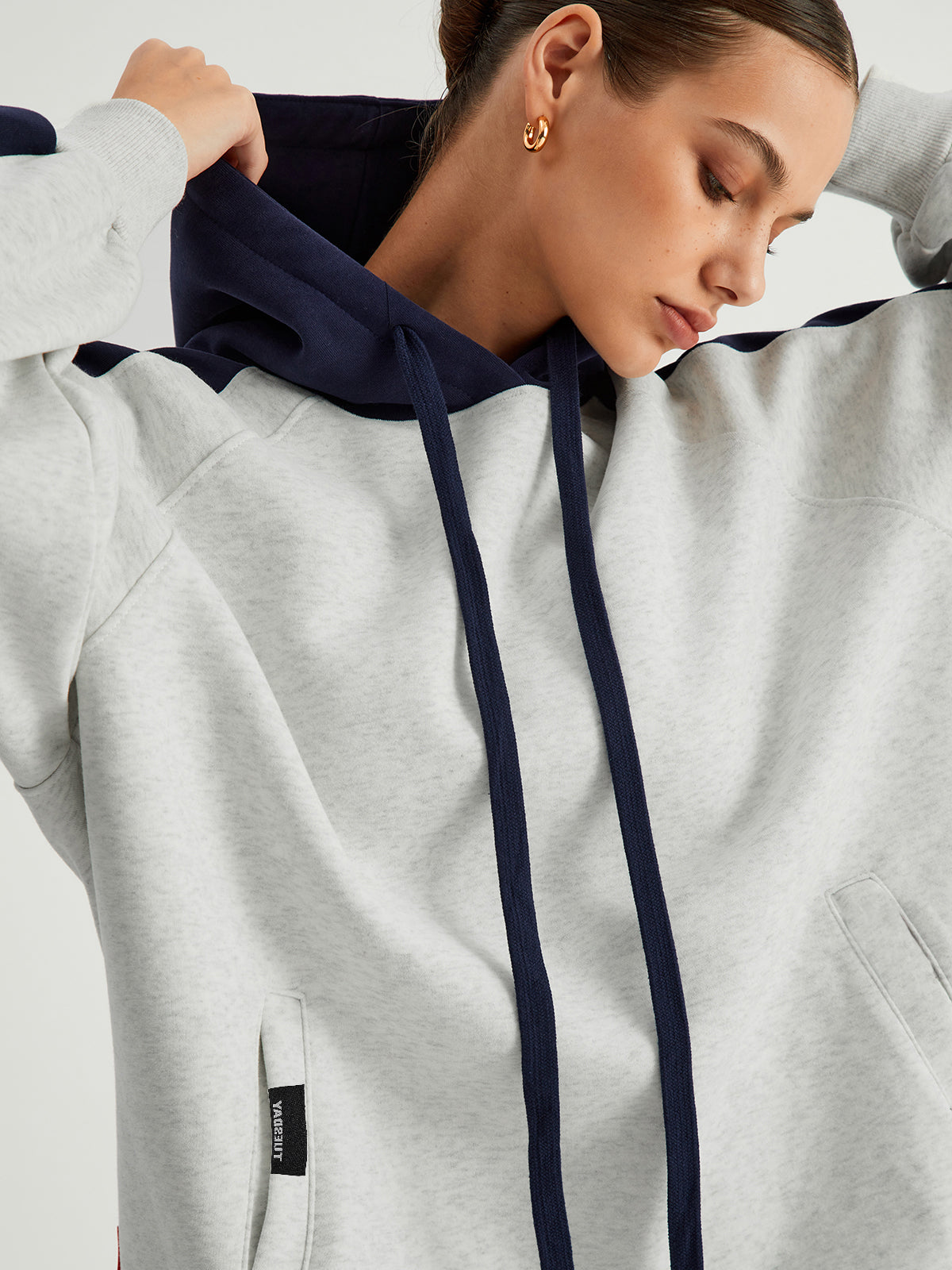 Feel The Spark Büyük Boy Kapüşonlu Sweatshirt