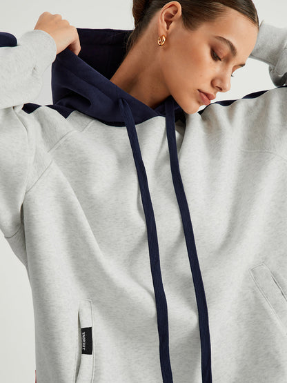 Feel The Spark Büyük Boy Kapüşonlu Sweatshirt