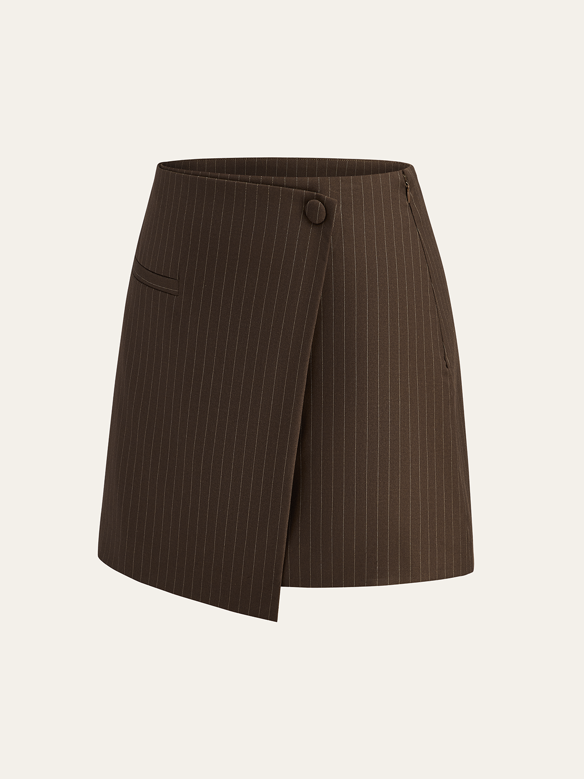 Çizgili Mini Etek