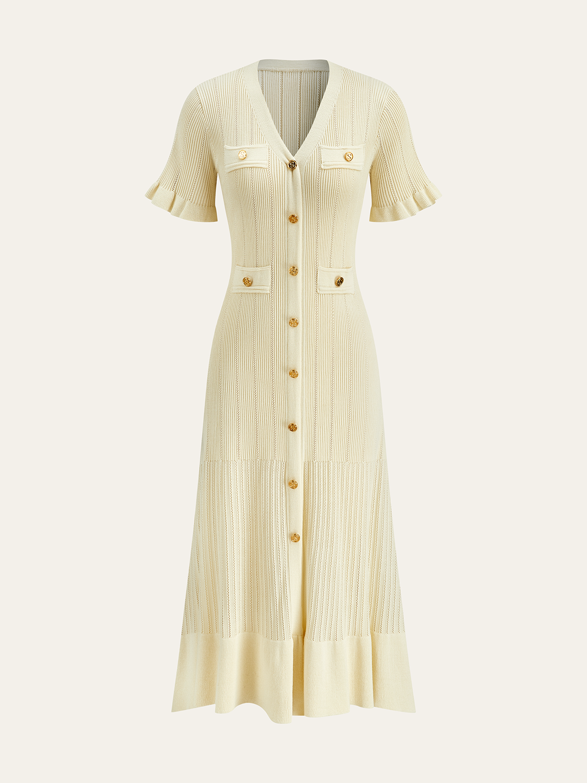 Örgü Hırka Midi Elbise