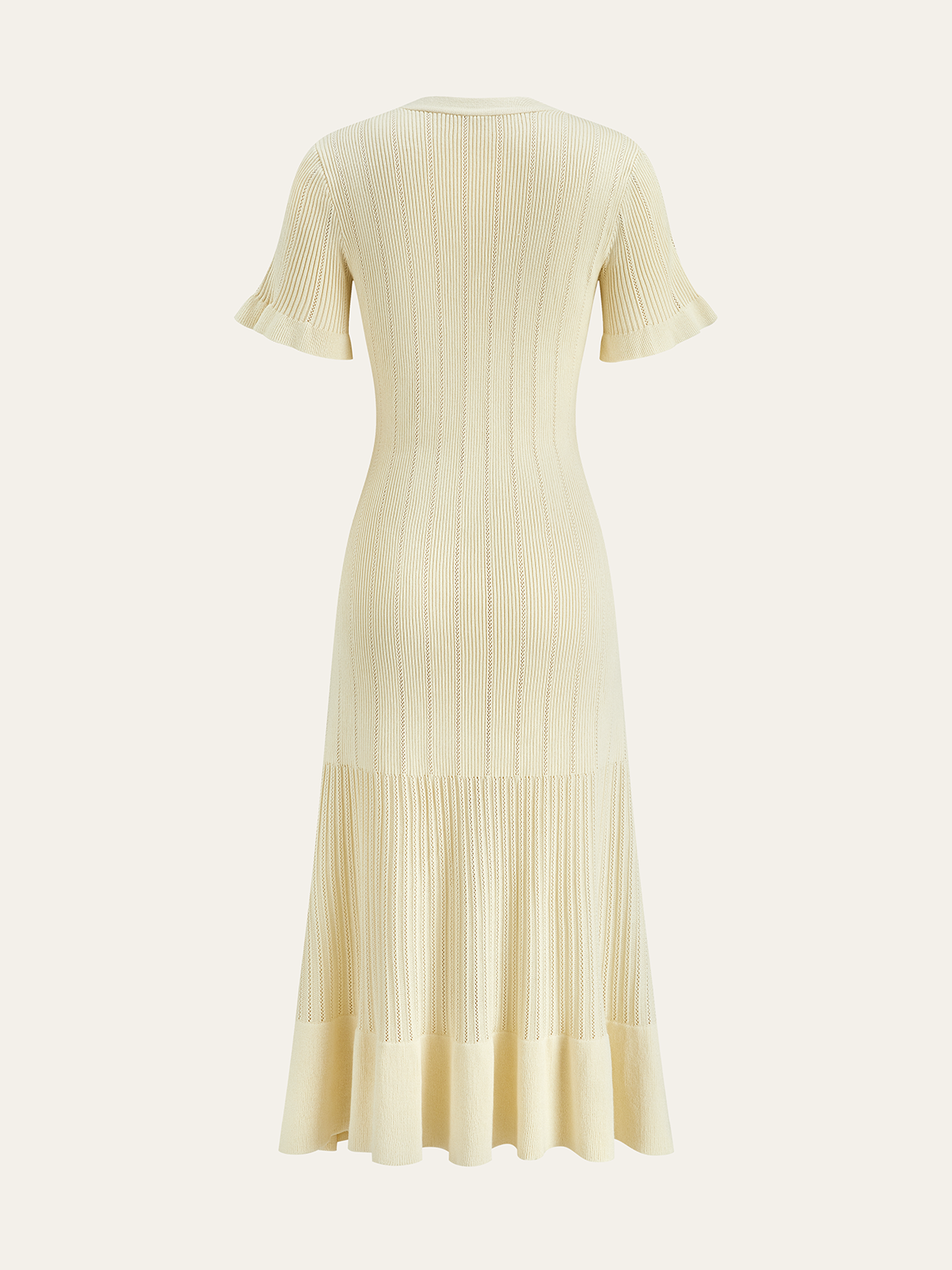 Örgü Hırka Midi Elbise