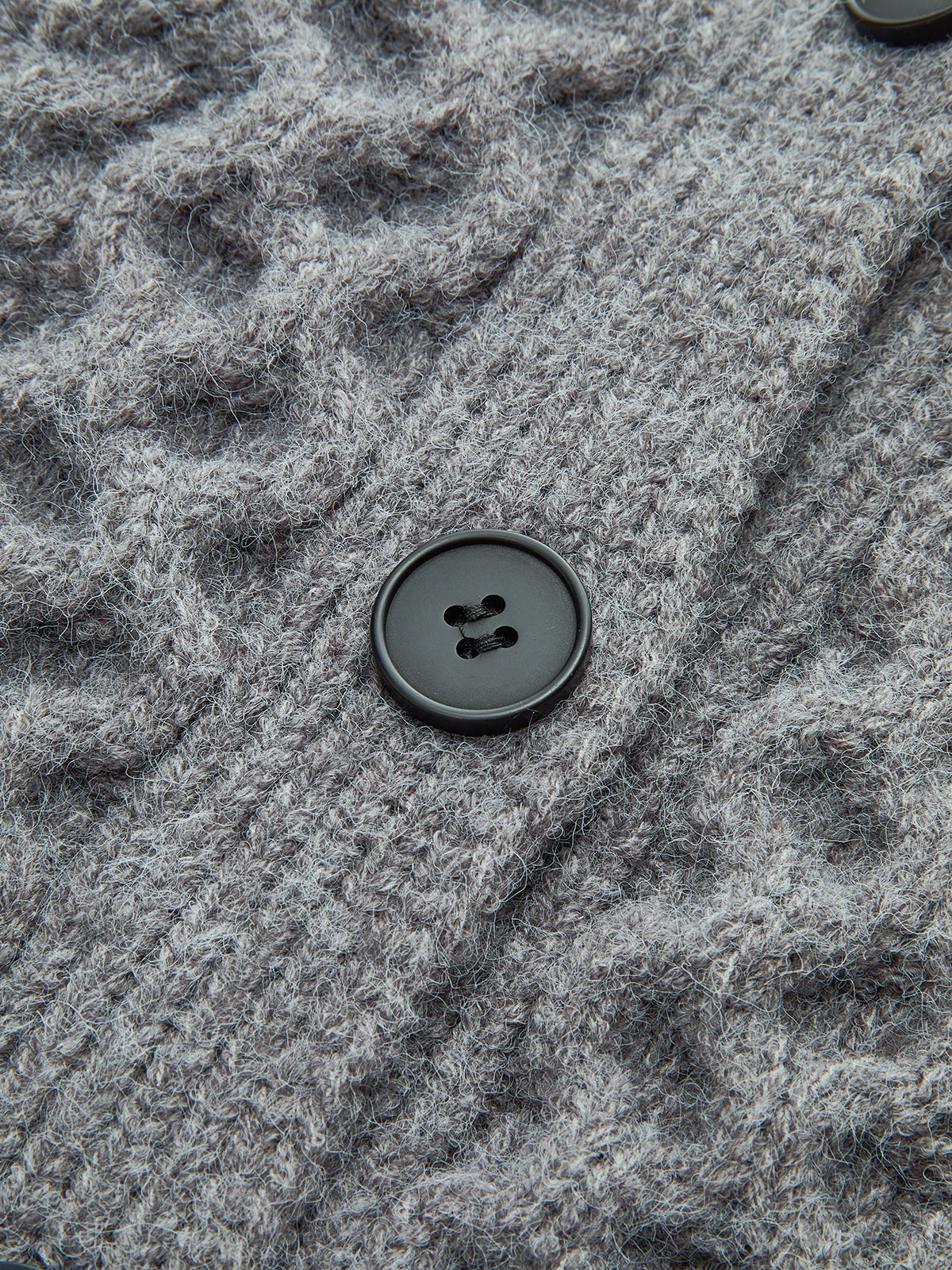 Kablo Örgülü Kolsuz Kazak Yelek