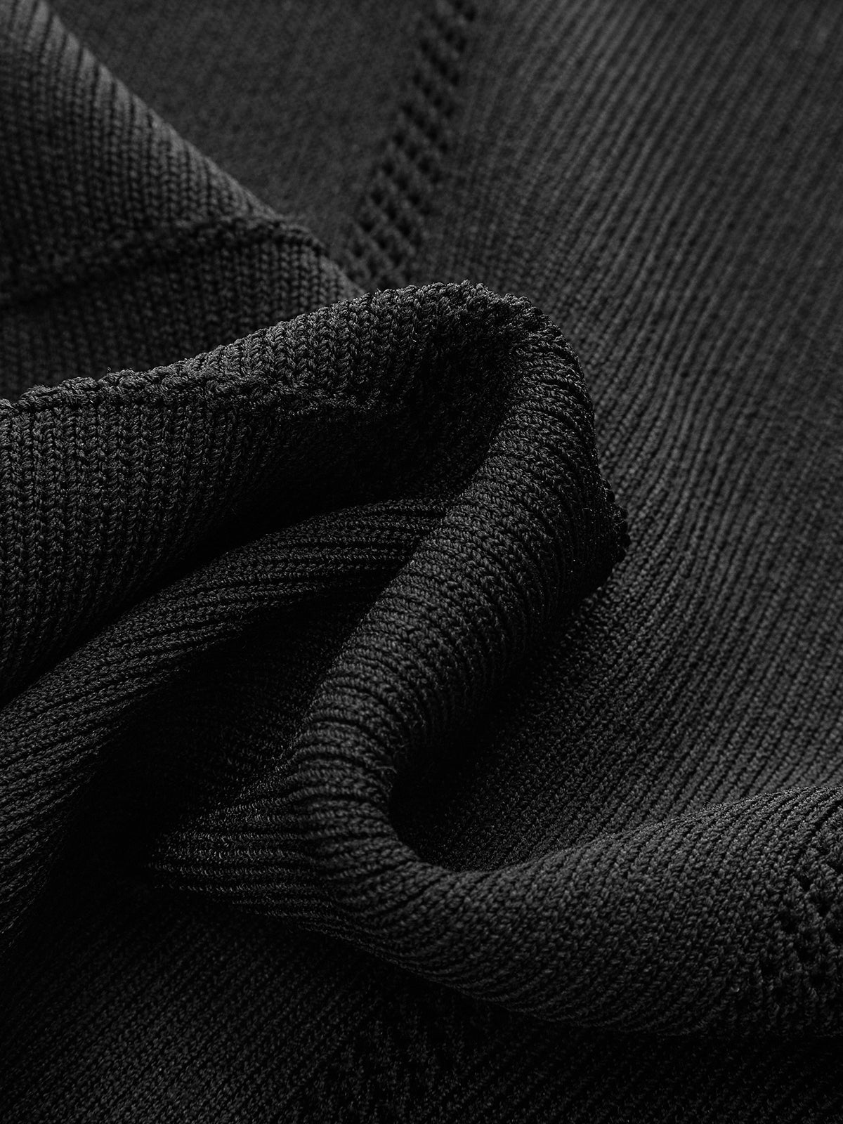 Metal Detaylı Ribana Örgü Üst