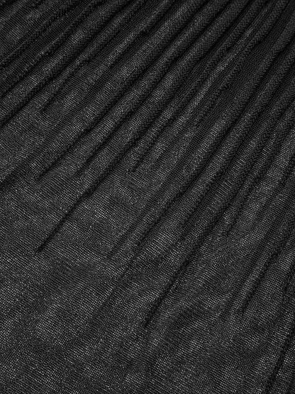 File Etekli Ribana Örgü Denizkızı Etek