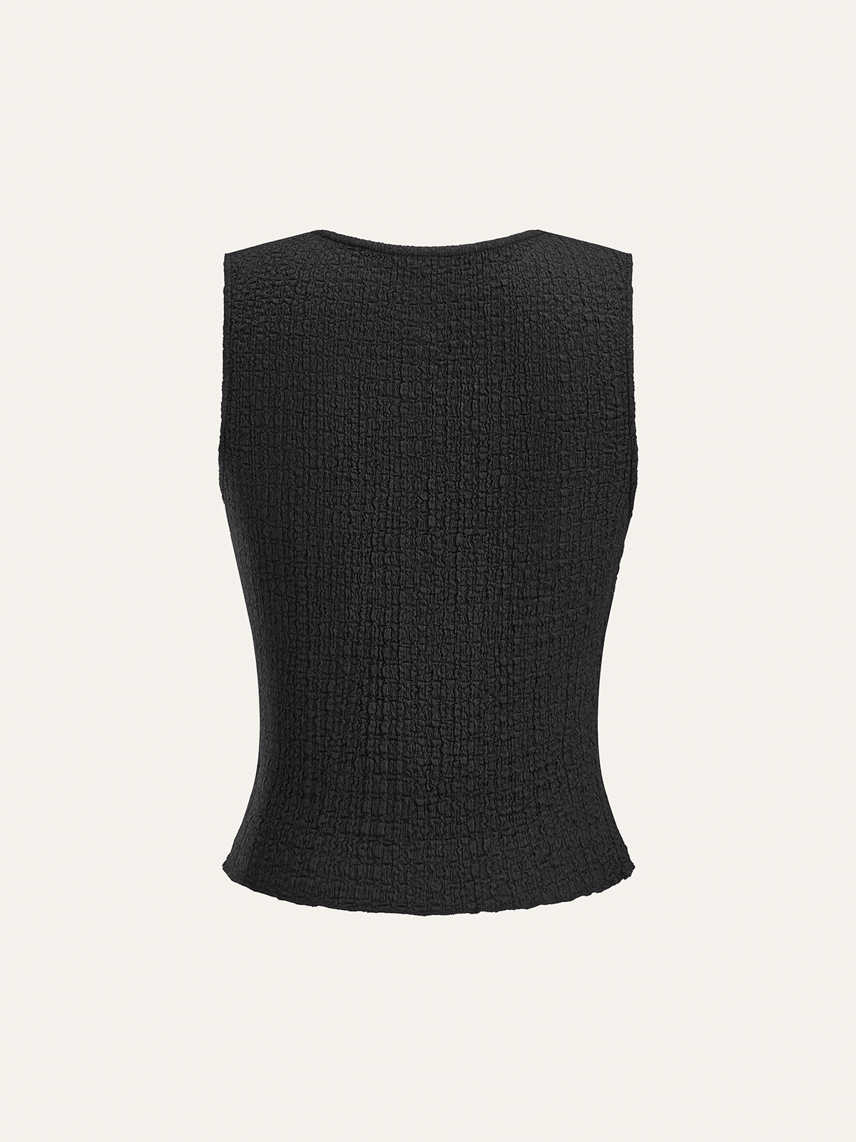 Dekor Düğmeli Üst ve Midi Etek Takımı