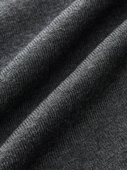 Yün Karışımlı Fitted Düğmeli Örgü Üst