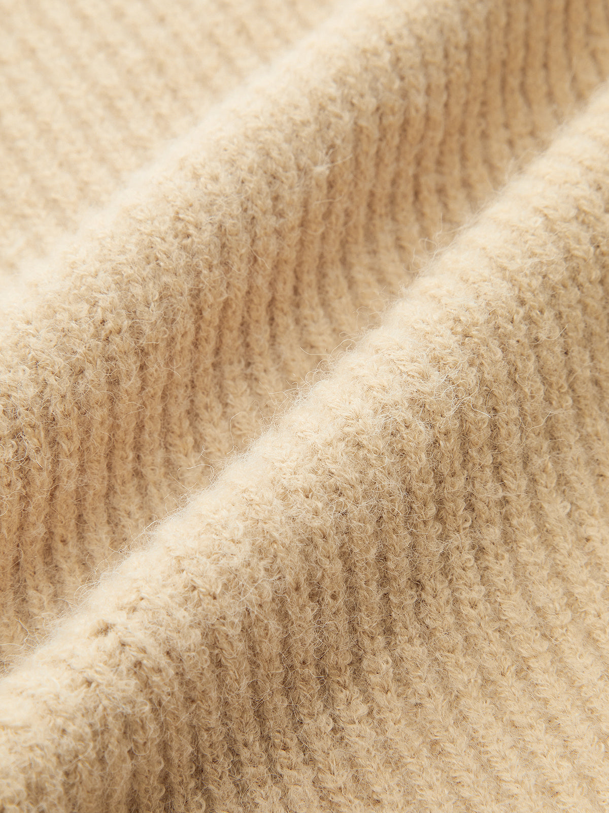 V Yaka Düğmeli Ribanalı Hırka