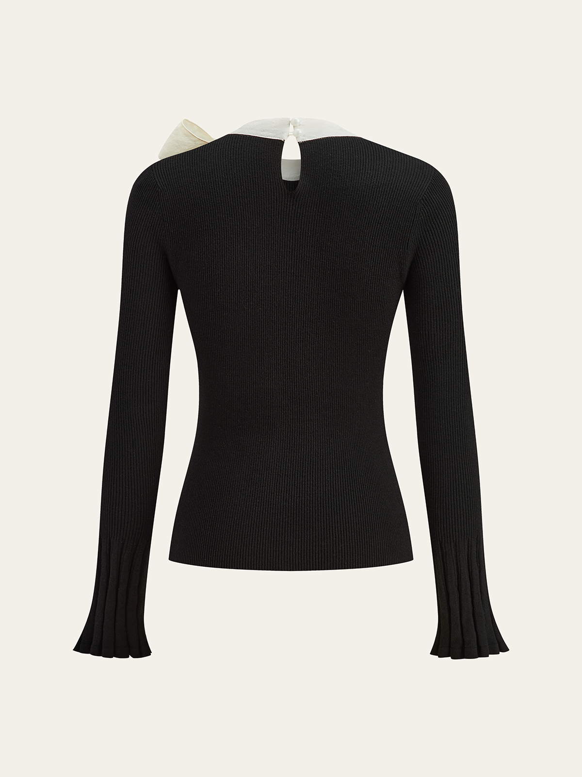 Fiyonklu Geniş Paçalı Kazak