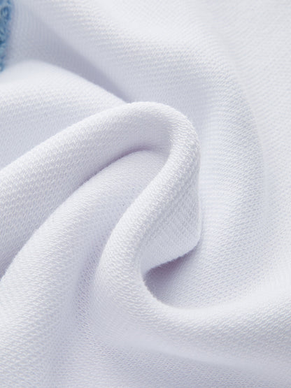 Kot Kenarlı Düğmeli Ön Volanlı Midi Elbise