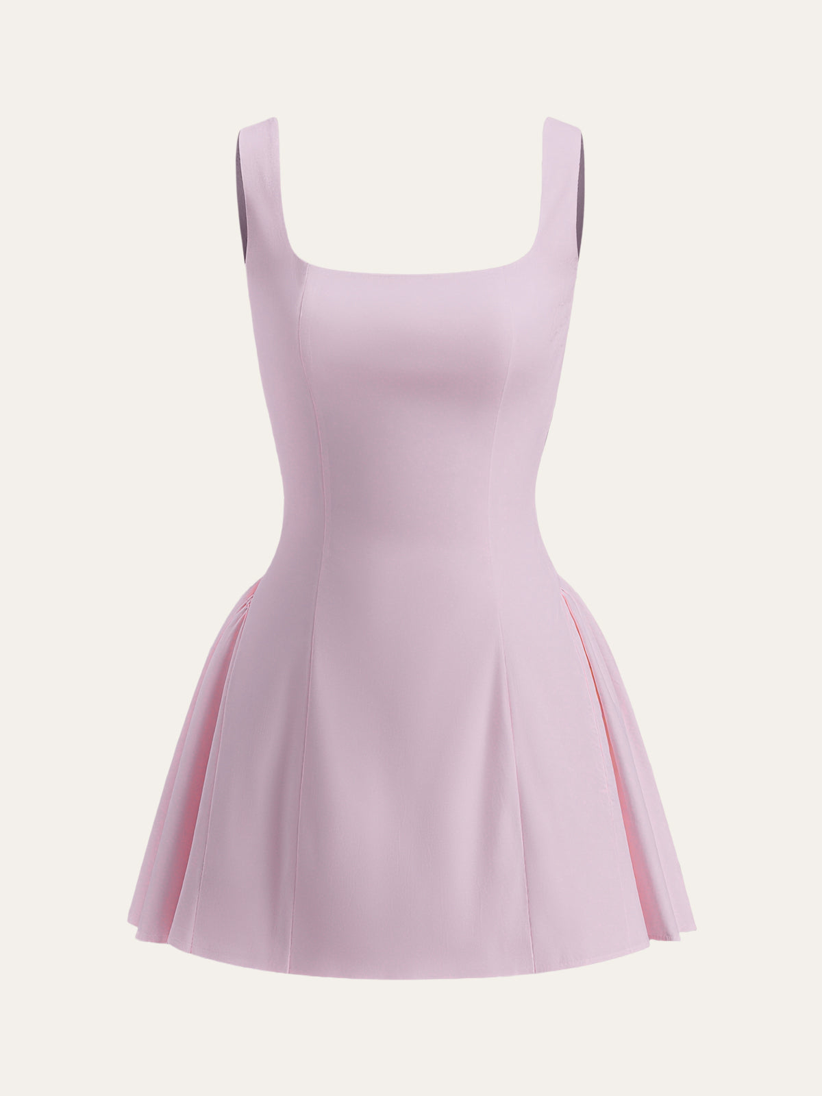 Puantiyeli Bağcıklı Sırt Elbisesi