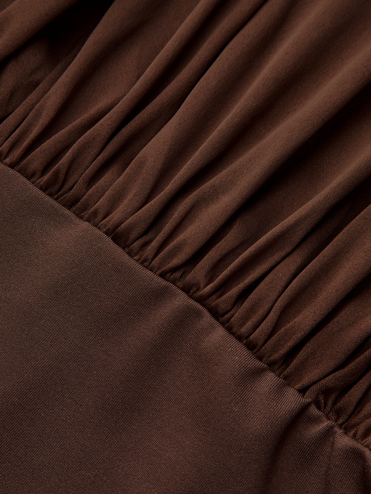 Saten Yaka Uzun Kollu Bodysuit