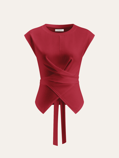 Önü Sarmalı Arkası Bağcıklı Üst