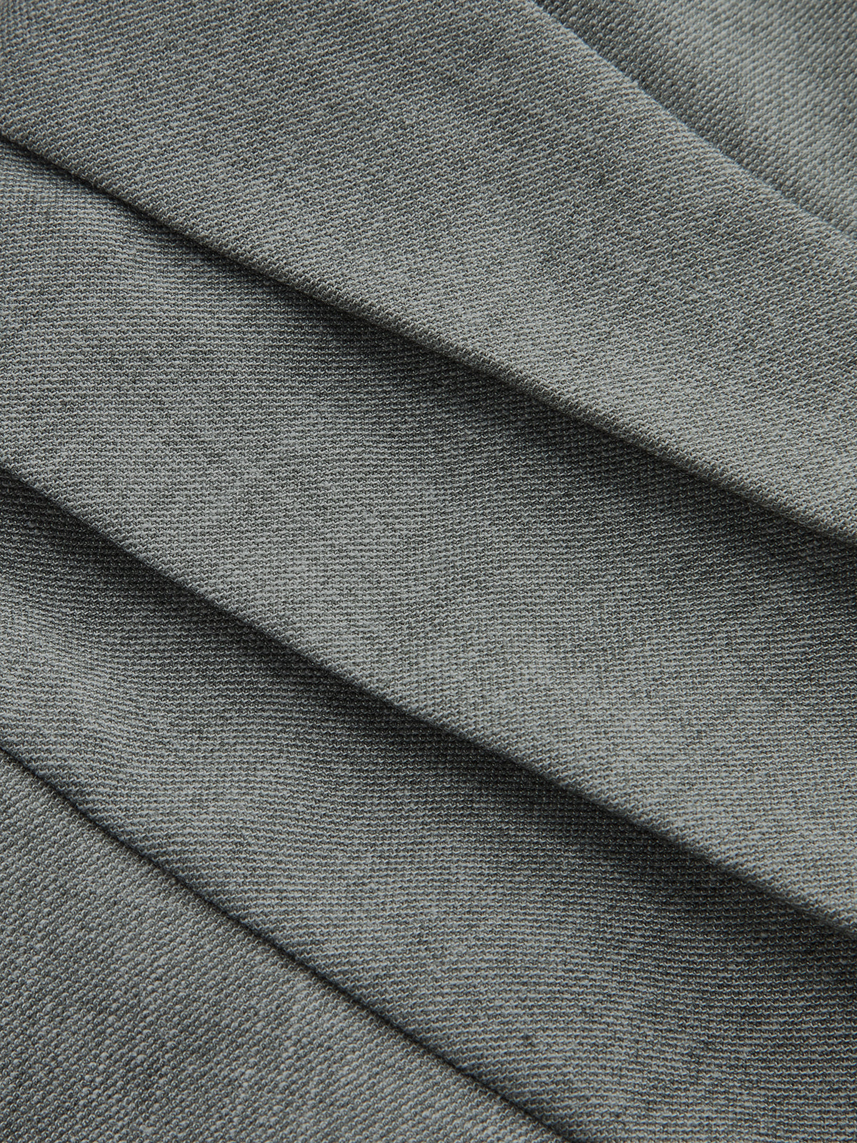 Büzgülü Bel V Yaka Asimetrik Üst