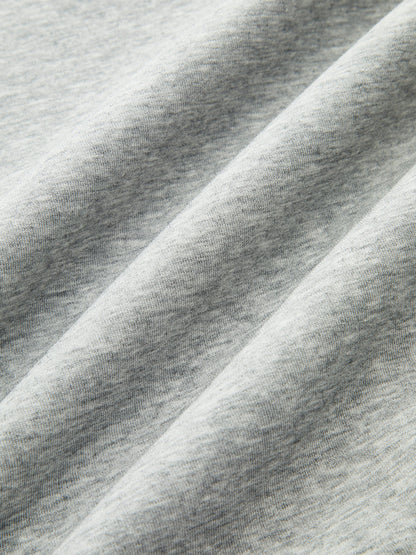 Kot Yaka Metal Düğmeli Polo Sweatshirt