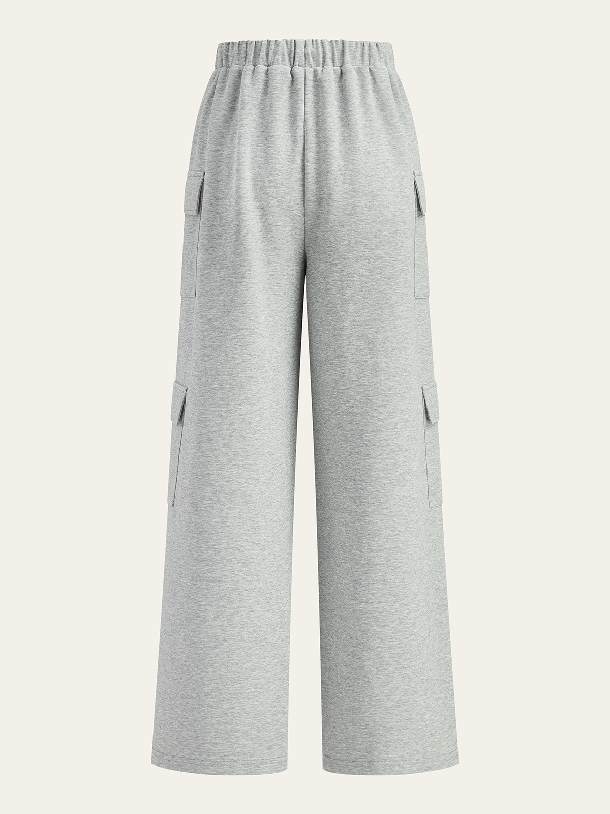 Bağcıklı Bel Geniş Paça Kargo Pantolon