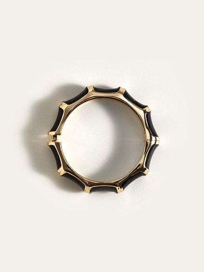 Renk Bloklu Bambu Bileklik