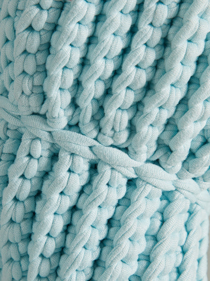 Tığ İşi Deniz Kabuğu Şeklinde Çanta