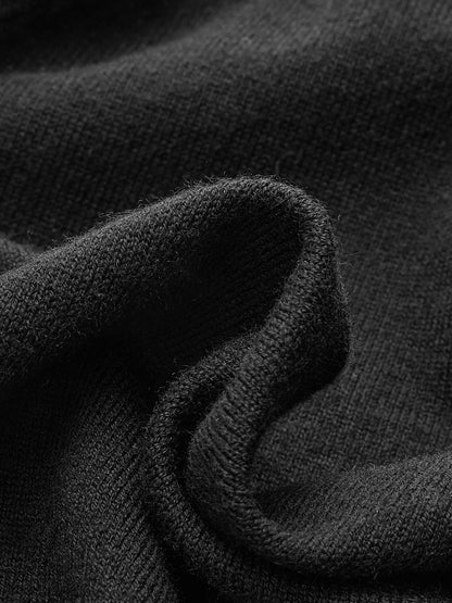 Yün Karışımlı Metal Düğmeli Hırka