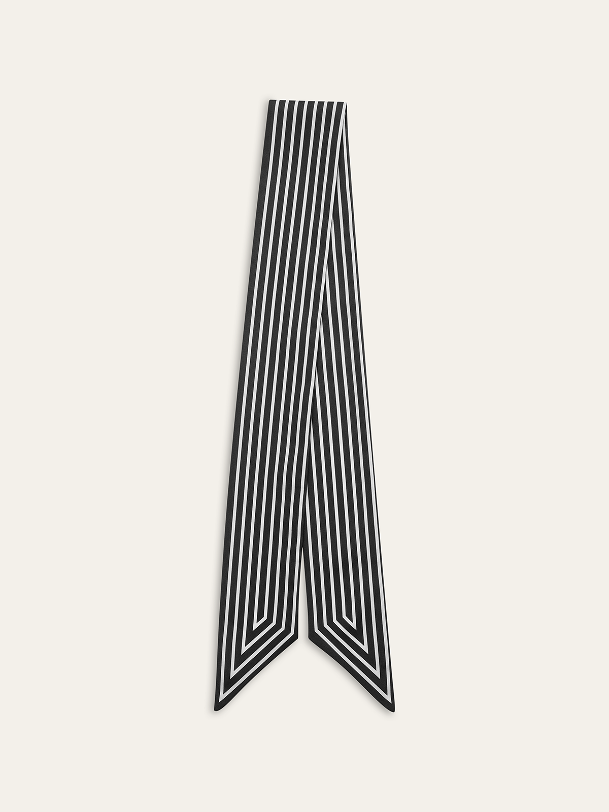Çizgili Uzun Eşarp