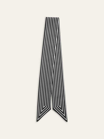 Çizgili Uzun Eşarp