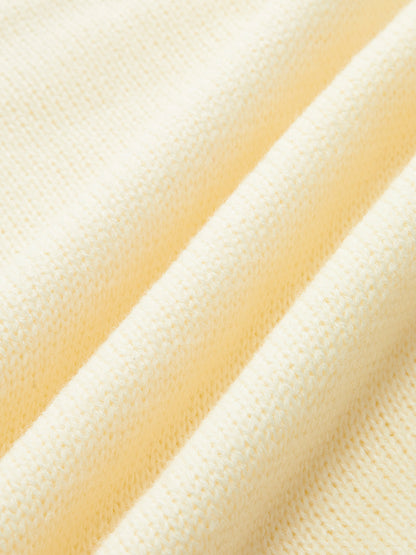 Kontrast Çizgili Kısa Kollu Örgü Üst