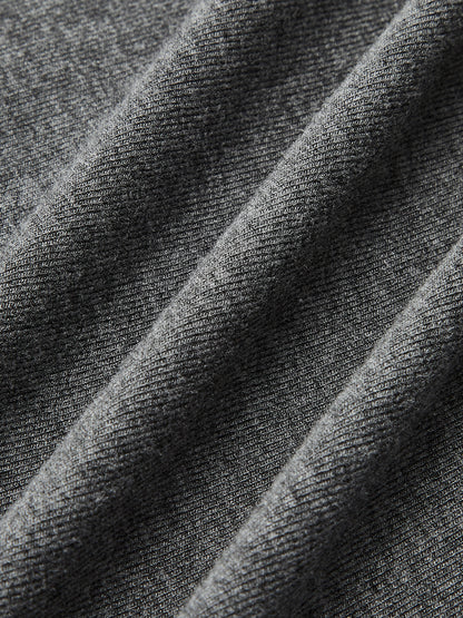 Kolsuz Dik Yaka Midi Elbise