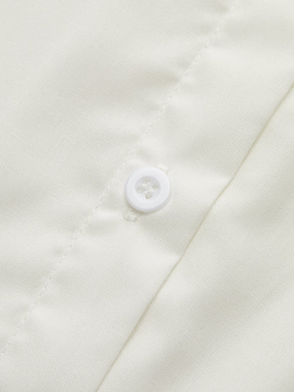 Puf Kollu Düğmeli Gömlek