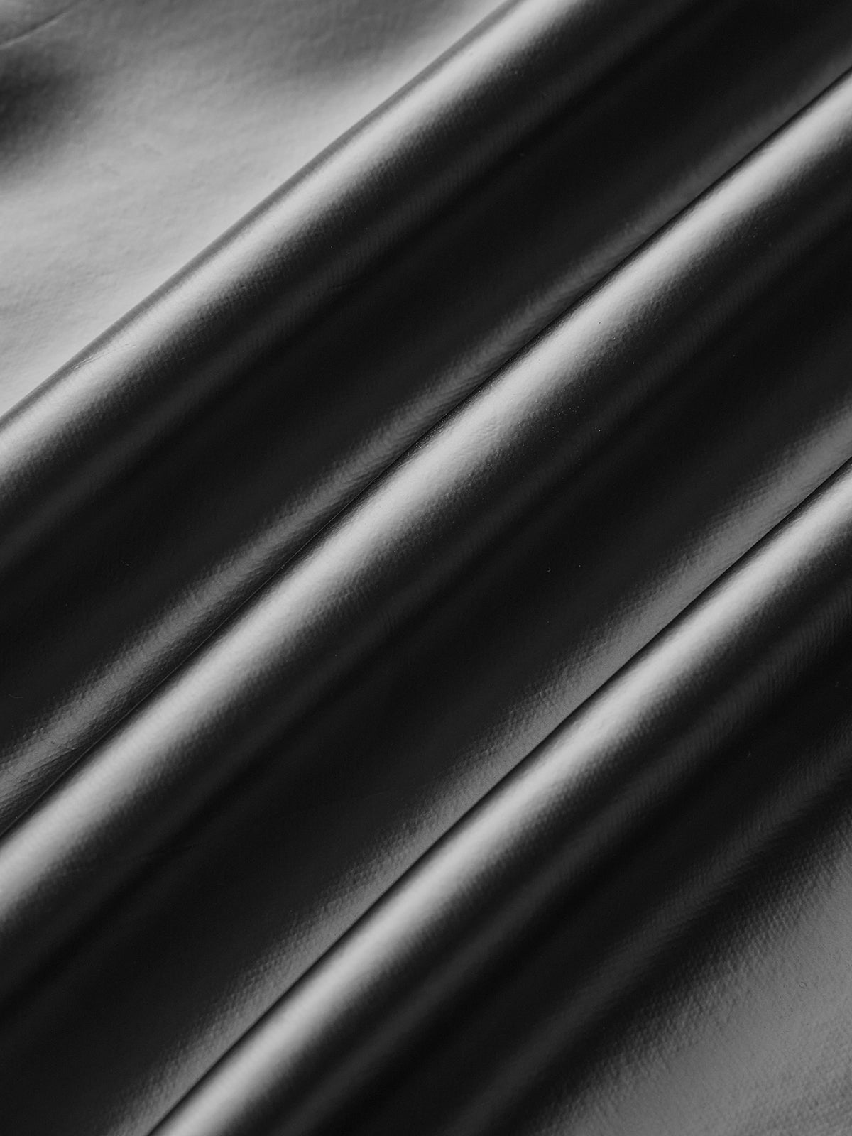 Suni Deri Panelli Örme Uzun Kollu Mini Elbise