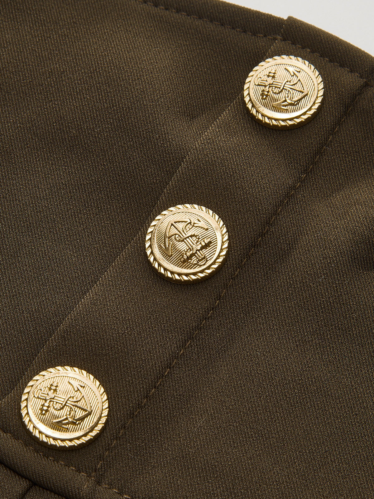 Dekor Düğmeli Yüksek Belli Pileli Mini Etek