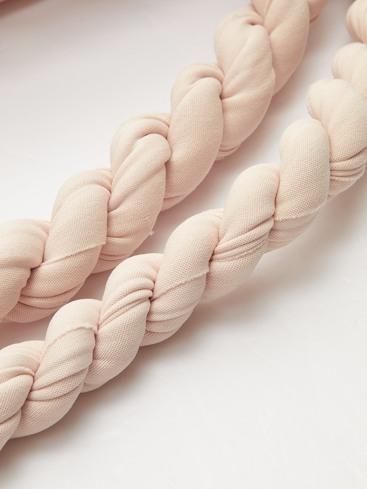 Örgülü Halat Kenarlı Büzgülü Askısız Elbise