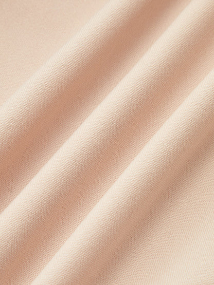 Örgülü Halat Kenarlı Büzgülü Askısız Elbise