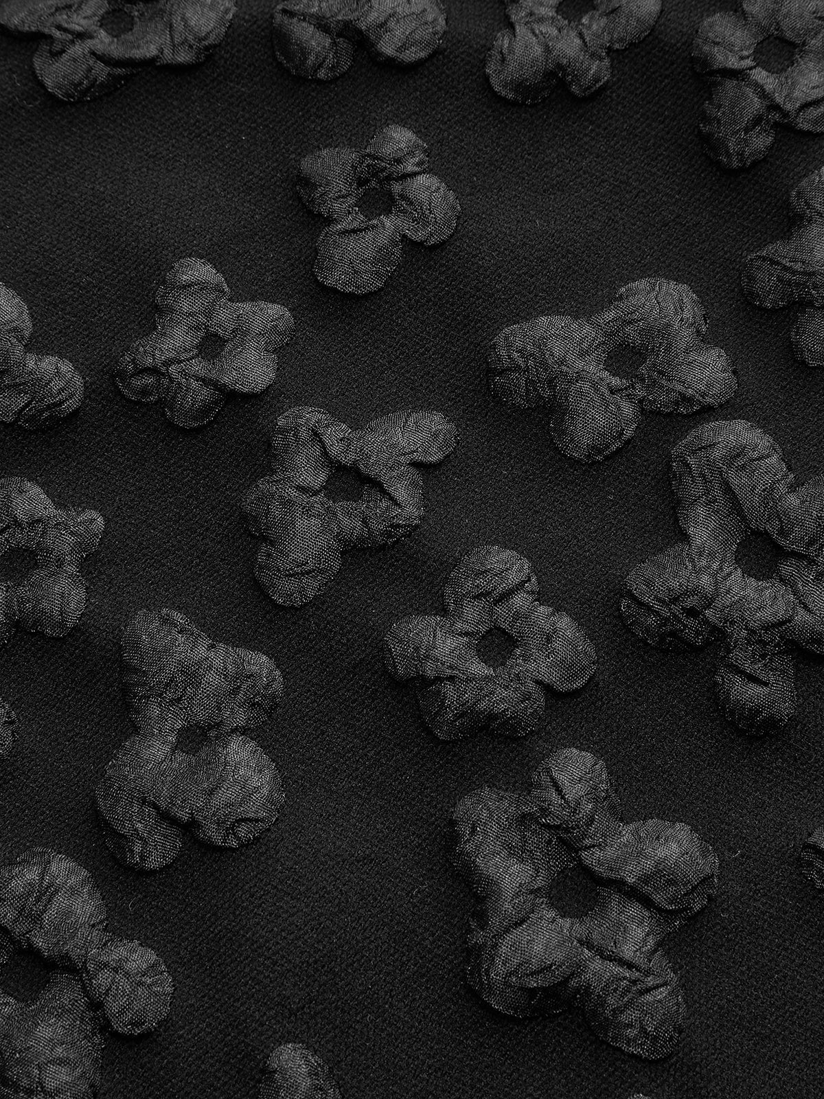 Çiçek Desenli Yüksek Bel Etek