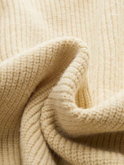 Kot Panel Düğmeli Örgü Hırka