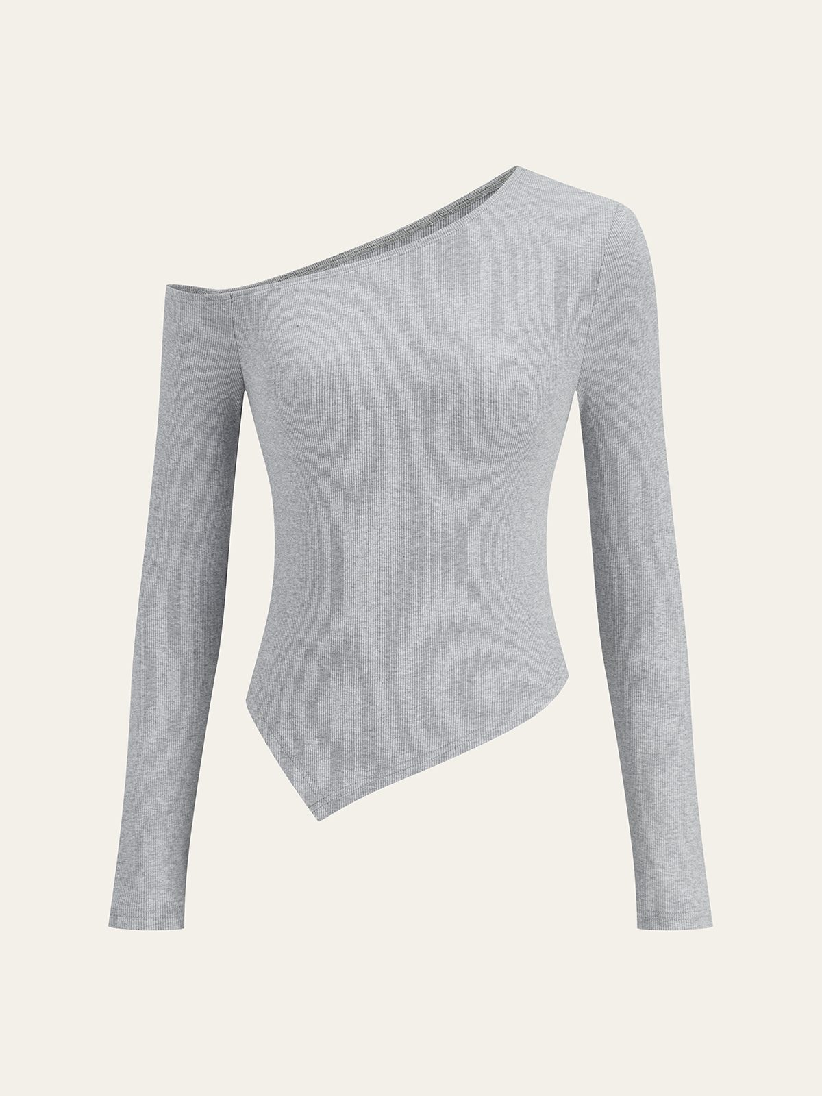 Tek Omuzlu Uzun Kollu Üst ve Pantolon Takımı